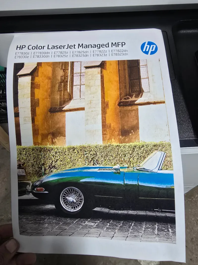 Impresora HP E78325 Multifunción afbeelding 2