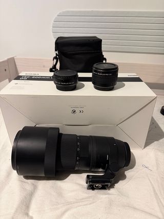 Sigma 150-600 + extender canon EF