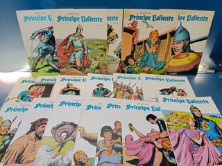 cómic tebeo 18 tomos EL PRÍNCIPE VALIENTE ediciones B.O (1978-1980)