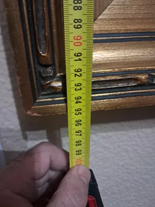 Cuadro decorativo paisaje pueblo