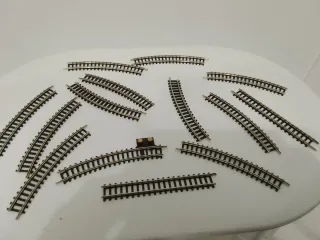 Vías de tren en miniatura