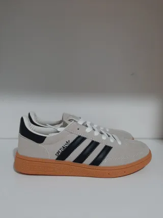 Adidas Spezial Beige/Negro Suede Gum Sole