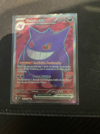 Carta Pokémon Gengar EX 193/162