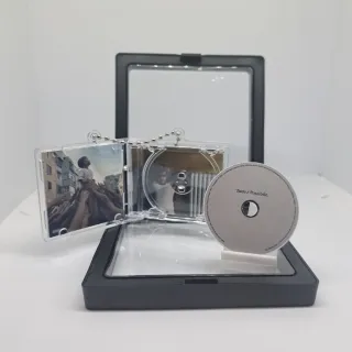 Portachiavi Mini CD Geolier Tutto è possibile