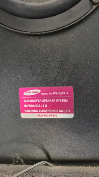 Barra de Sonido Samsung Negra