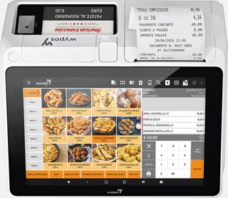 Registratore cassa touch screen + 2 stampanti