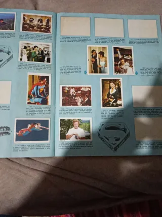 Álbum de Cromos antiguo Superman The Movie