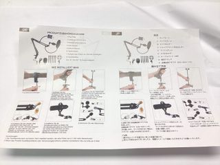 soporte microfono sin marca sin modelo