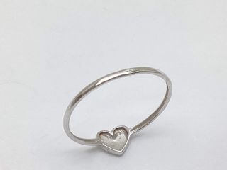 anillo oro 18k con circonita