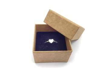 anillo oro 18k con circonita