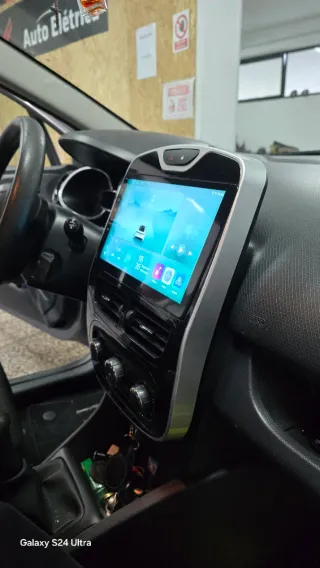 Rádio Renault Clio 4 Android 14 com GPS (Novo)