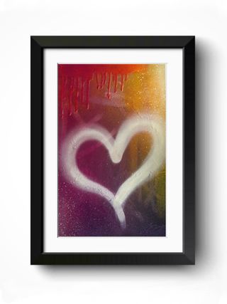 Pintura original de Corazón Graffiti