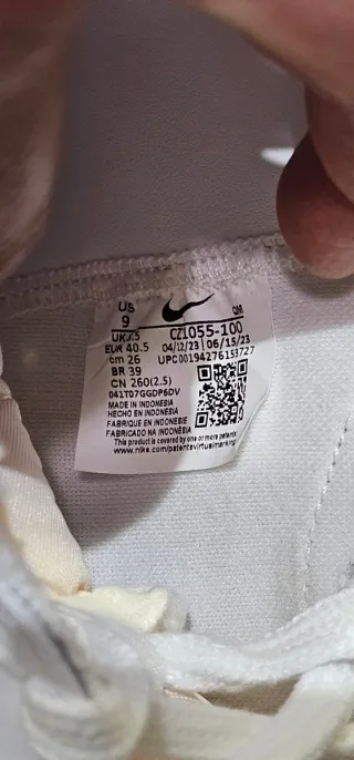 Nike Blazer Mid 77 Zapatillas Blancas y Negras