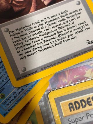 Carte Pokémon Mysterious Fossil Neo Genesis