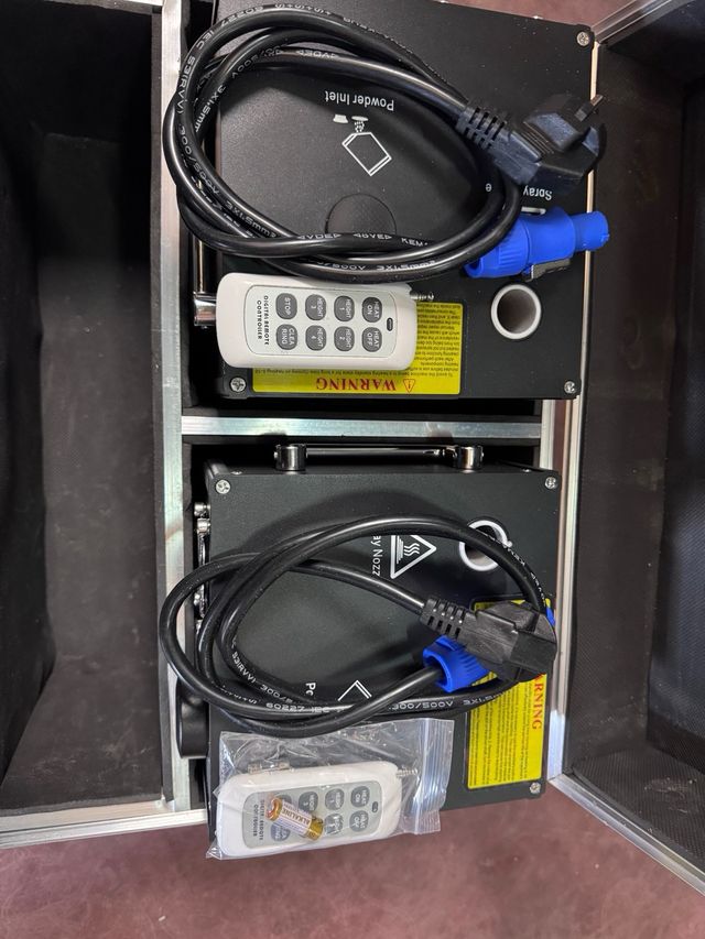 Macchina di scintille fredde per eventi