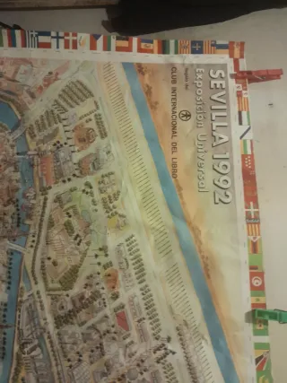 Mapa Sevilla Expo 92