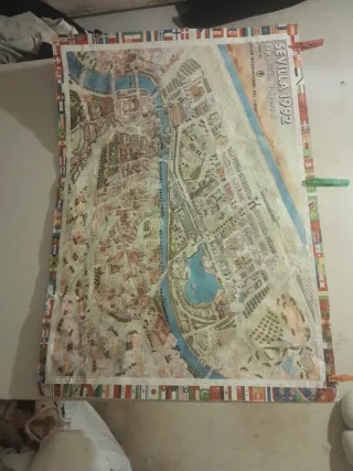 Mapa Sevilla Expo 92