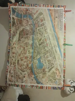 Mapa Sevilla Expo 92