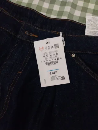 Vaqueros Pinzas Pull and Bear Azul