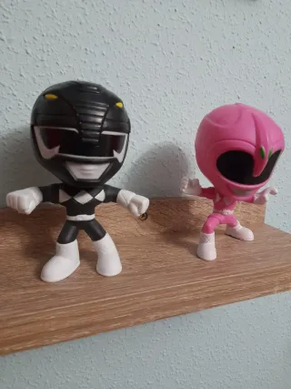 5 Figuras Power Rangers