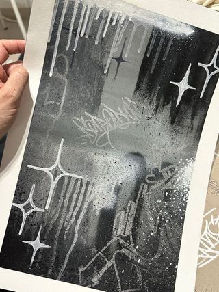 Obra de arte original graffiti