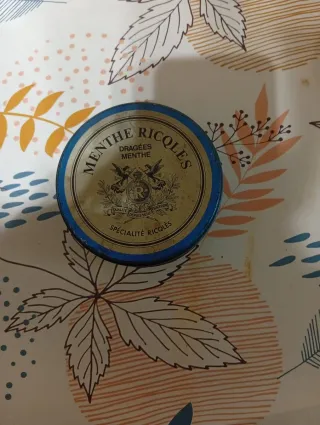 Caja metálica Ricolès menta