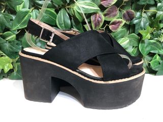 Sandalias negras