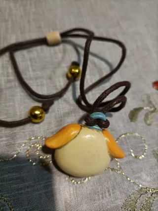 Collana con ciondolo maialino simil Thun