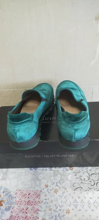 Zapatos Pons Quintana Talla 37 Verdes