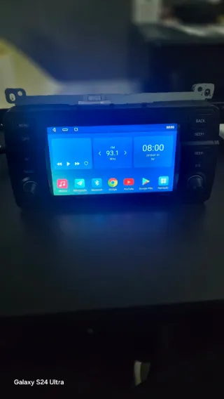 Rádio BMW E46 Android 14 com GPS (Novo)
