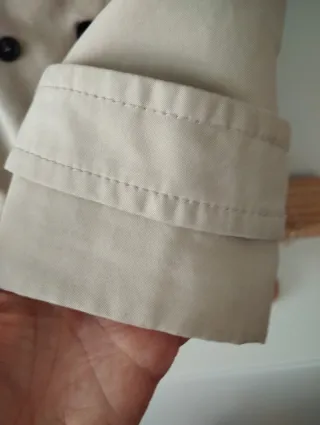 Gabardina Zara Edición Limitada Beige