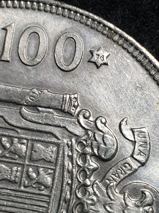 SC Moneda 100 Pesetas 1975 Juan Carlos I Grande
