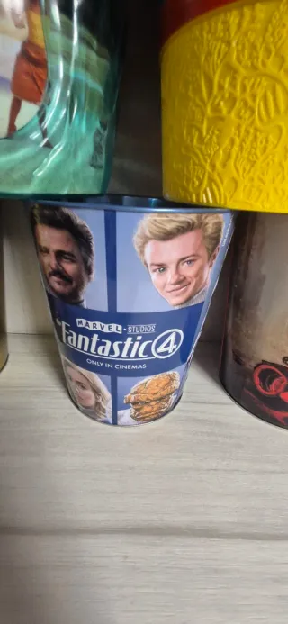 Cubo palomitas Fantastic 4