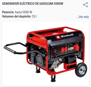 Generador Eléctrico Gasolina 5500W Einhell