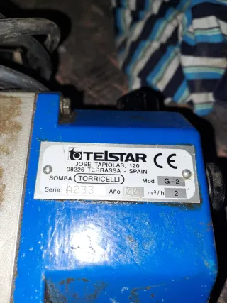 Depresor bomba de vacio Telstar G-2 Torricelli