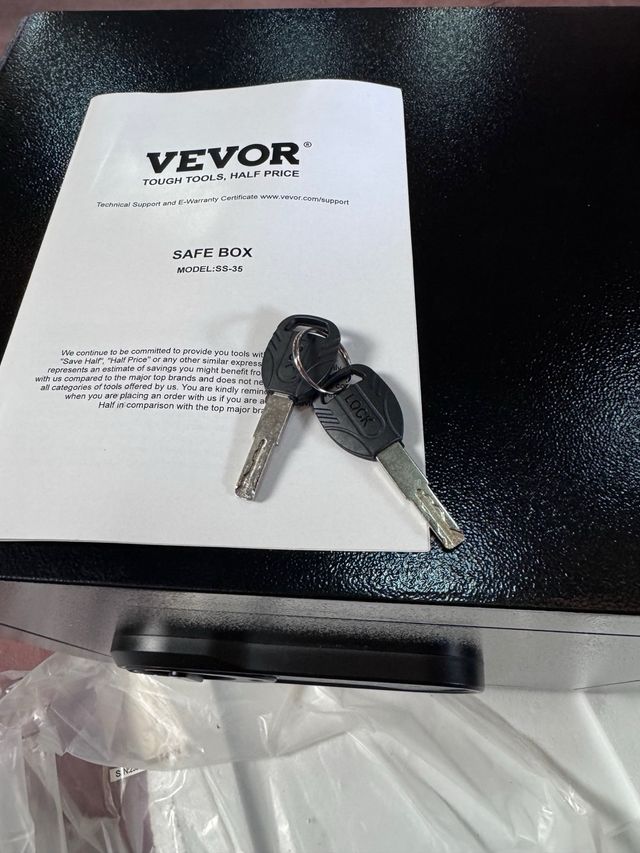 Cassaforte VEVOR SS-35 Nera