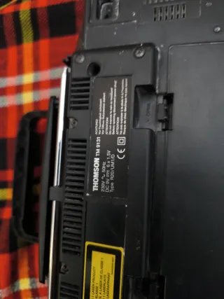 Radio Casete CD Thomson Negra Leer bien.