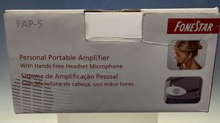 Sistema de amplificacion personal con microfono manos libres