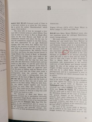Myth, Legend and Romance. An encyclopedia of Irish folk tradition. _ Dr. Daithi O hOgain.