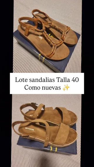 Lote Sandalias Talla 40