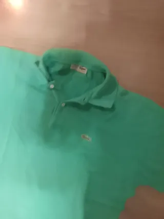 Camisetas Lacoste Talla M (Azul y Amarillo)