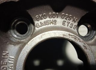 4276378 6k0601025n llanta seat ibiza (6k1) 1.9 tdi