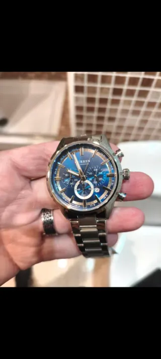 Reloj Curren Cronógrafo Azul