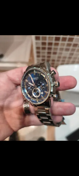 Reloj Curren Cronógrafo Azul