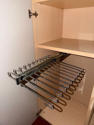 Armario Gris de 2 Puertas