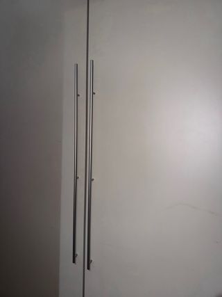 Armario Gris de 2 Puertas