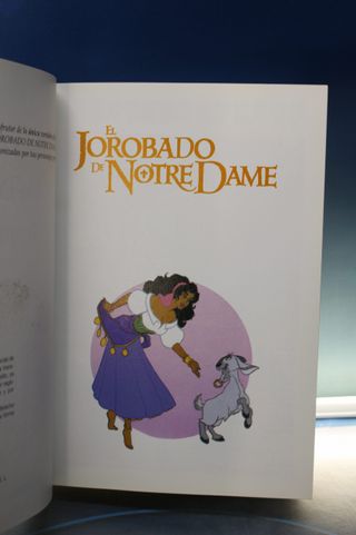 Comic, tebeo. El Jorobado de Notre Dame. Películas Walt Disney. Tomo 10.