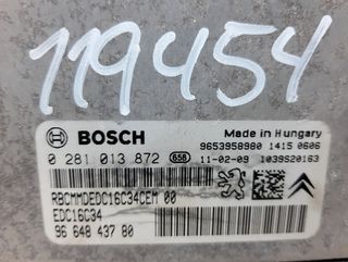 1072260 9664843780 centralita citroen berlingo x