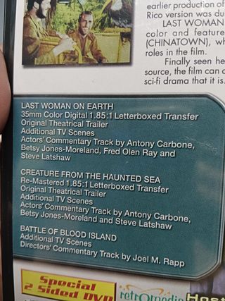 dvd, Roger Cormans Puerto Rico Trilogy (DVD, 2006)