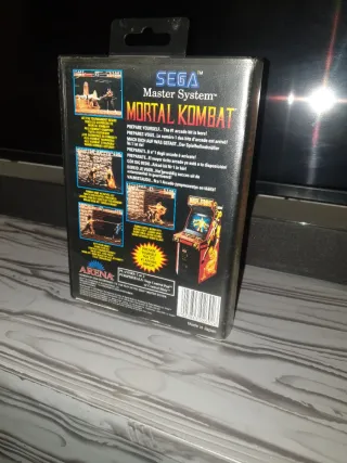 Master System Mortal Kombat SEGA